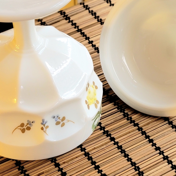 VTG Westmoreland Compote With Original Tag - Picture 10 of 12